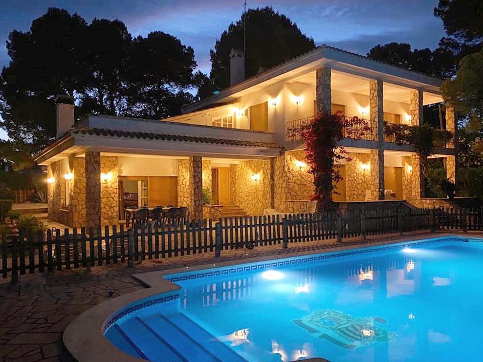 Villa Bella Cala Л'Амеля-да-Мар Екстер'єр фото